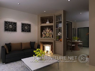 บ้านกลางเมือง บิวท์อิน ตกแต่งภายใน บ้าน