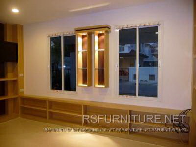 บ้านมัณฑนา ตกแต่งภายใน บิลอิน เฟอร์นิเจอร์ หุ่นโมเดล ตู้ดีวีดี 5