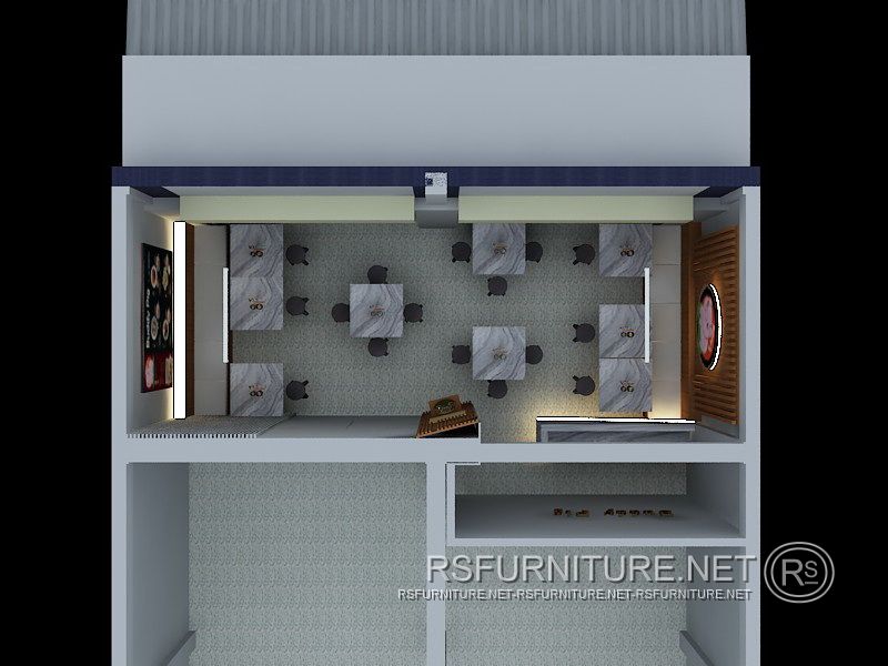 ตกแต่งภายใน บิ้วอิน ร้านอาหาร buddy pig 6