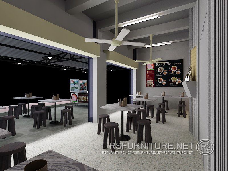 ตกแต่งภายใน บิ้วอิน ร้านอาหาร buddy pig 8