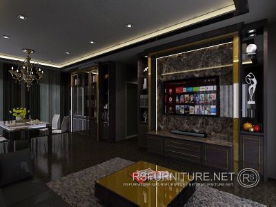 ตู้ทีวี ตู้โชว์ ตู้เอกสาร เฟอร์นิเจอร์บิวท์อิน