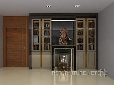 ตู้วางเจ้าที่ ตู้ตี่จู้เอี๊ยะ เฟอร์นิเจอร์บิวท์อิน 