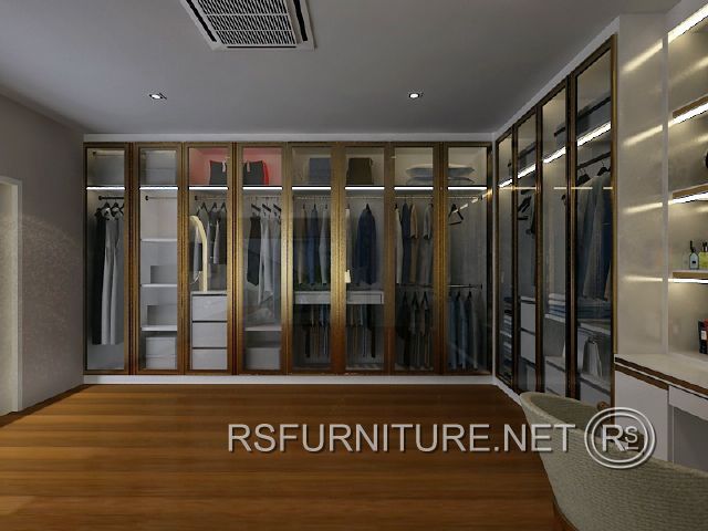 บิวท์อิน โต๊ะเครื่องแป้ง ตู้เสื้อผ้า walk in บางกอกบูเลอวาร์ด เพชรเกษม 3