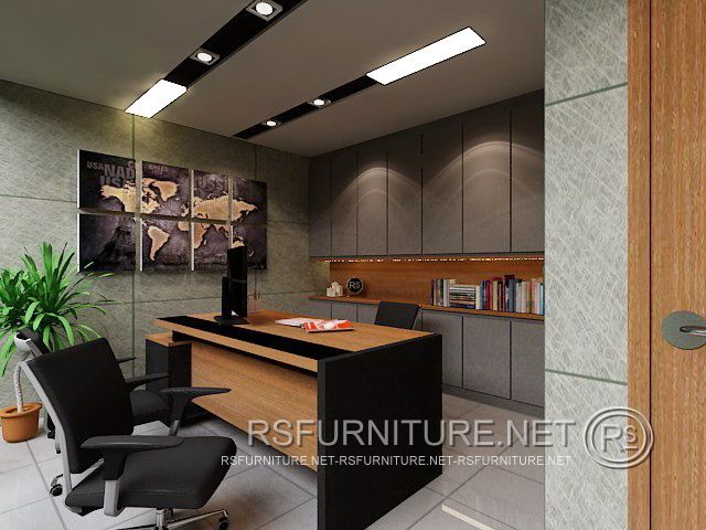 ตกแต่งภายใน ห้องทำงาน โฮมออฟฟิศ บิวท์อิน6 2