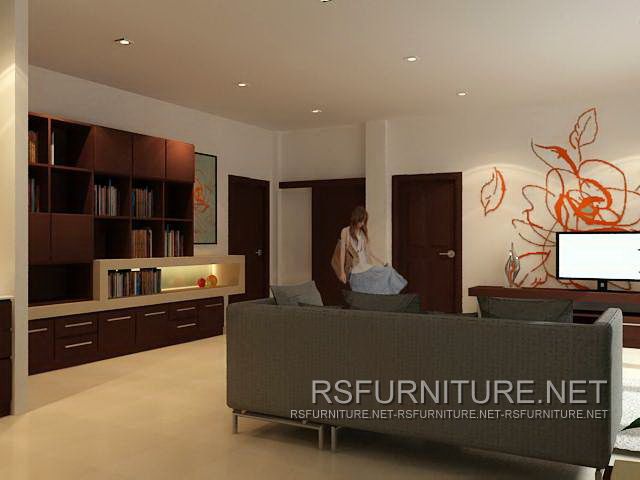 บิ้วอิน ห้องทำงาน โฮมออฟฟืศ ตกแต่งภายใน 2