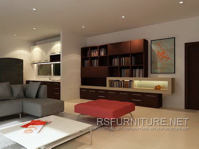 บิ้วอิน ห้องทำงาน ตกแต่ง 3