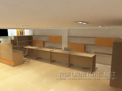 บิ้วอิน ห้องทำงาน โต๊ะทำงาน 8