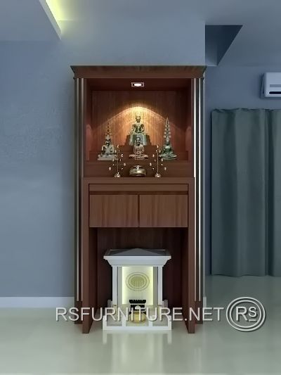 ตู้พระ ตู้วางเจ้าที่ ตู้ตี่จู้เอี๊ยะ รุ่น 3-1