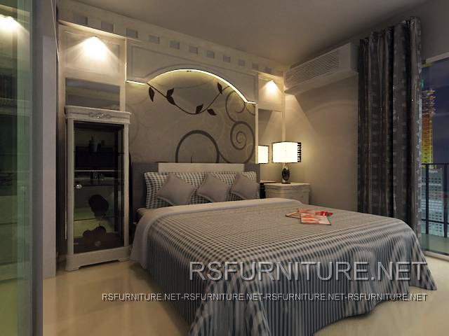 คอนโดโนเบิล ตกแต่งภายใน บิวท์อิน ห้องนอน ห้องนั่งเล่น 11