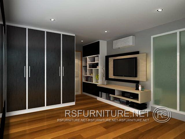 คอนโด Bangkok Horizon ตกแต่งภายใน บิวท์อิน ห้องนอน ห้องนั่งเล่น 19