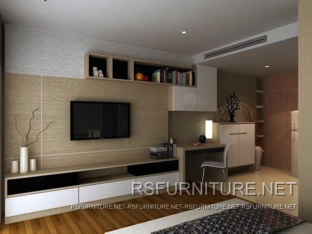 คอนโดโนเบิล ตกแต่งภายใน บิวท์อิน ห้องนอน ห้องนั่งเล่น 6