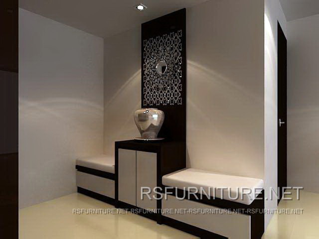 คอนโด เดอะซิกเนเจอร์ เรสซิเดนซ์ ตกแต่งภายใน บิวท์อิน ห้องนอน ห้องนั่งเล่น 5