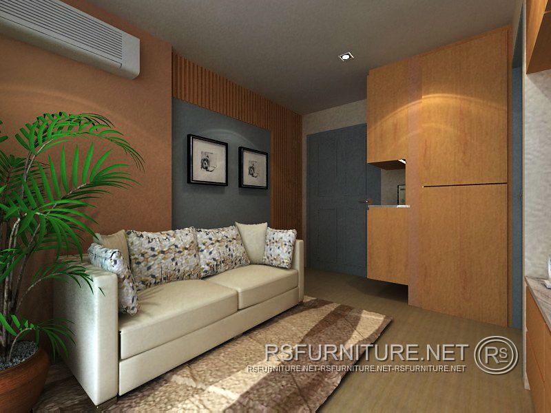 Parkland Phetkasem 56 ตกแต่งภายใน บิ้วอิน ห้องนอน ห้องนั่งเล่น 13
