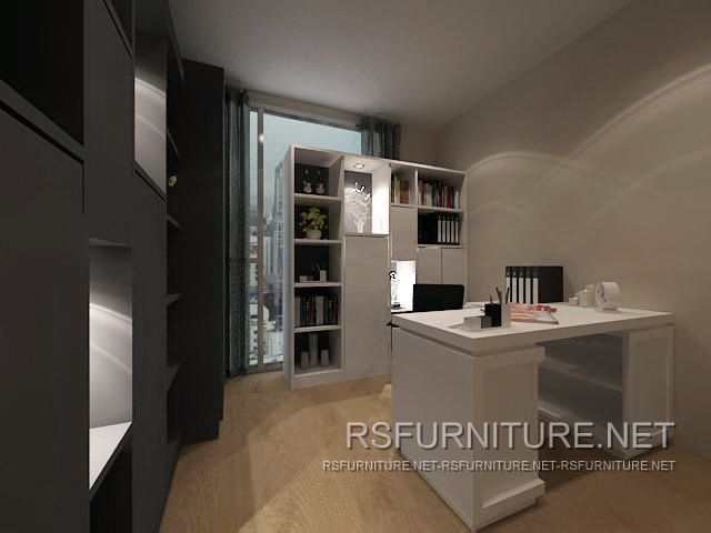 คอนโด เดอะบรีส ตกแต่งภายใน บิ้วอิน ห้องนอน ห้องนั่งเล่น 8