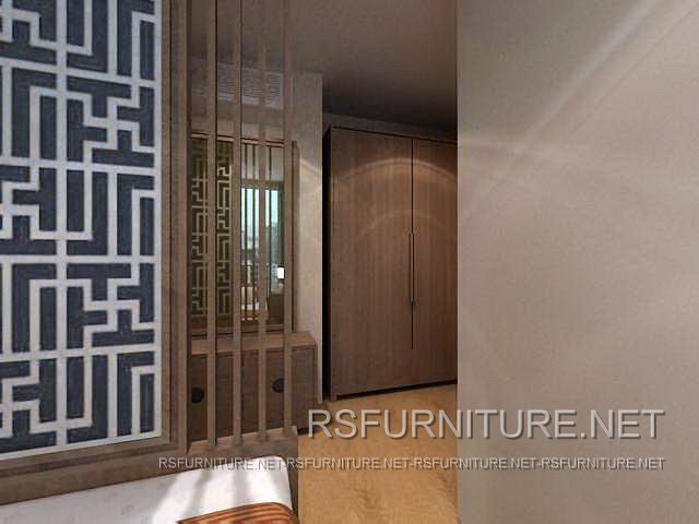 คอนโด เดอะบรีส ตกแต่งภายใน บิ้วอิน ห้องนอน ห้องนั่งเล่น 10
