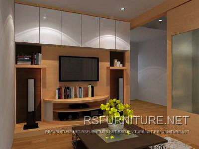 หมู่บ้าน มัณฑนา เดอะทรัสต์ทาวน์ กรีนิช ตกแต่งภายใน บิ้วอิน ตู้ทีวี ตู้โชว์ ตู้เสื้อผ้า โต๊ะเครื่องแป้ง 6