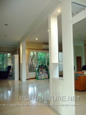 บ้านเดี่ยว ตกแต่งภายใน บิวท์อิน ตู้ทีวี ตู้เสื้อผ้า ตู้โชว์ เฟอร์นิเจอร์ บานเฟี้ยม 9