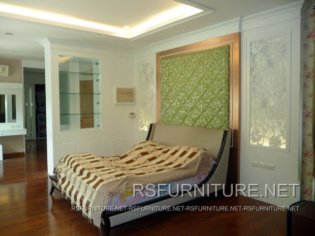 บ้านเดี่ยว ตกแต่งภายใน บิวท์อิน ตู้ทีวี ตู้เสื้อผ้า ตู้โชว์ เฟอร์นิเจอร์ บานเฟี้ยม 44