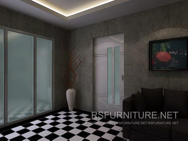 บ้านเดี่ยว ตกแต่งภายใน บิวท์อิน ตู้ทีวี ตู้เสื้อผ้า ตู้โชว์ เฟอร์นิเจอร์ ตู้พระ 18