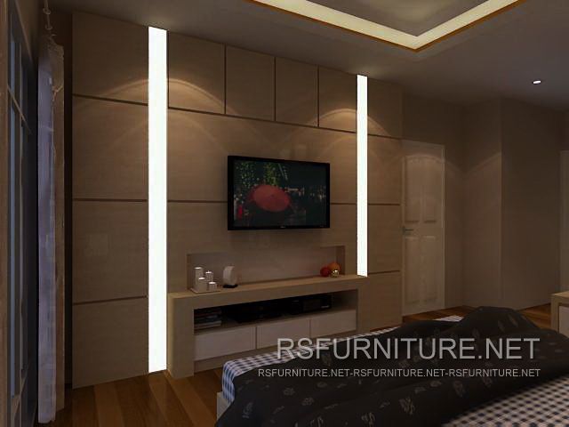 บ้านเดี่ยว ตกแต่งภายใน บิวท์อิน ตู้ทีวี ตู้เสื้อผ้า ตู้โชว์ เฟอร์นิเจอร์ ตู้พระ 27