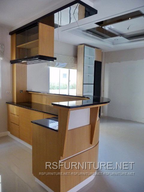 บ้านเดี่ยว ตกแต่งภายใน บิวท์อิน ตู้ทีวี ตู้เสื้อผ้า ตู้โชว์ เฟอร์นิเจอร์ ตู้พระ 15