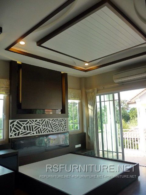 บ้านเดี่ยว ตกแต่งภายใน บิวท์อิน ตู้ทีวี ตู้เสื้อผ้า ตู้โชว์ เฟอร์นิเจอร์ ตู้พระ 31