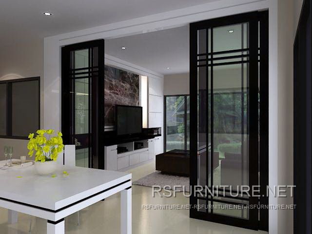 บ้านเดี่ยว ตกแต่งภายใน บิวท์อิน ห้องนอน ห้องนั่งเล่น ห้องพระ ห้องดูหนัง ห้องพระ 2