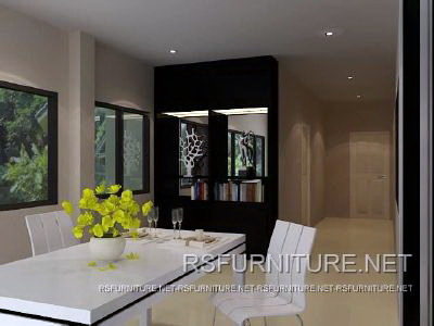 บ้านเดี่ยว ตกแต่งภายใน บิวท์อิน ห้องนอน ห้องนั่งเล่น ห้องพระ ห้องดูหนัง ห้องพระ 3