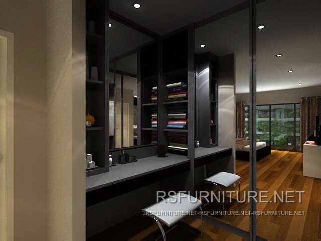 บ้านเดี่ยว ตกแต่งภายใน บิวท์อิน ห้องนอน ห้องนั่งเล่น ห้องพระ ห้องดูหนัง ห้องพระ 27