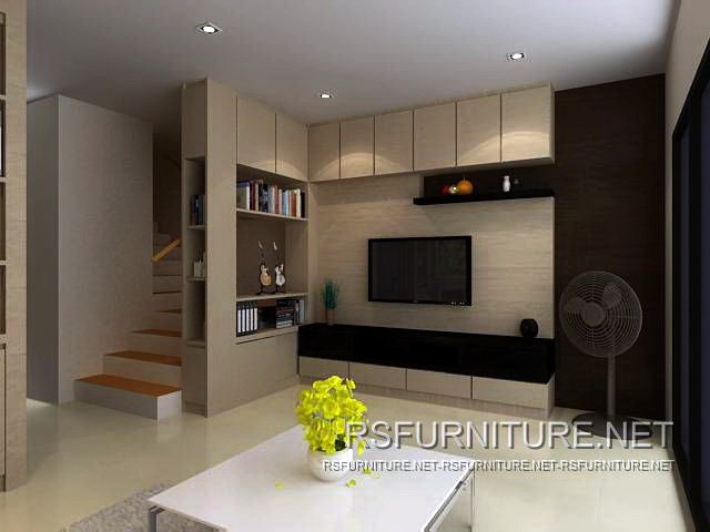 ทาว์นโฮมบ้านกลางเมือง ตกแต่งภายใน บิวท์อิน ห้องนอน ห้องนั่งเล่น ห้องพระ ตู้ทีวี 2
