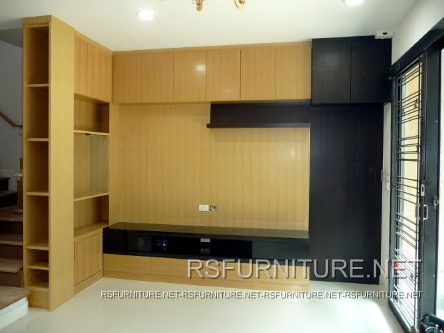 ทาว์นโฮมบ้านกลางเมือง ตกแต่งภายใน บิวท์อิน ห้องนอน ห้องนั่งเล่น ห้องพระ ห้องดูหนัง 4