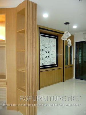 ทาว์นโฮมบ้านกลางเมือง ตกแต่งภายใน บิวท์อิน ห้องนอน ห้องนั่งเล่น ห้องพระ ห้องดูหนัง 6