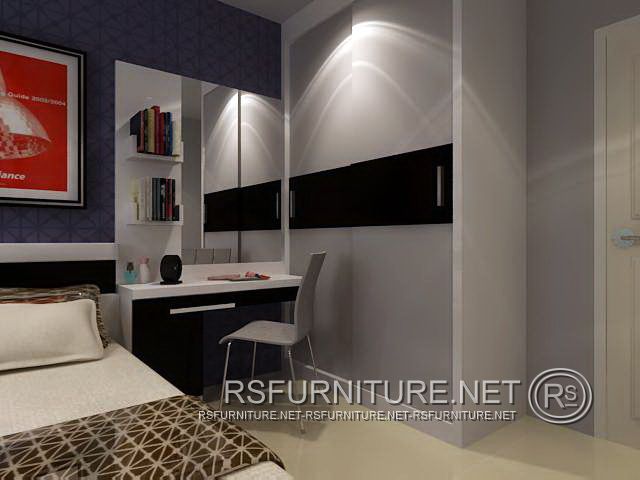 บ้านเดี่ยวบางบัวทอง ตกแต่งภายใน บิวท์อิน ห้องนอน ห้องนั่งเล่น ห้องพระ ห้องดูหนัง 19