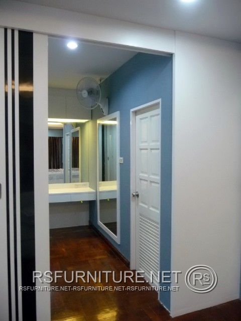 บ้านเดี่ยว ตกแต่งภายใน บิวท์อิน ตู้ทีวี ตู้เสื้อผ้า ตู้โชว์ เฟอร์นิเจอร์ ครัว 18