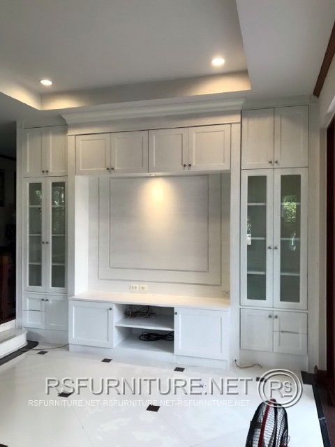 บ้านเดี่ยวลัดดารมย์ ตกแต่งภายใน บิวท์อิน ห้องนอน ห้องนั่งเล่น ห้องทำงาน ห้องดูหนัง 3