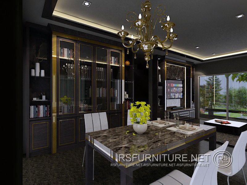 บ้านเดี่ยวแกรนดิโอ ตกแต่งภายใน บิ้วอิน ห้องนอน ห้องนั่งเล่น ห้องรับแขก ห้องอาหาร 13