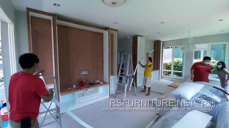 บ้านเดี่ยวแกรนดิโอ ตกแต่งภายใน บิ้วอิน ห้องนอน ห้องนั่งเล่น ห้องรับแขก ห้องอาหาร 23