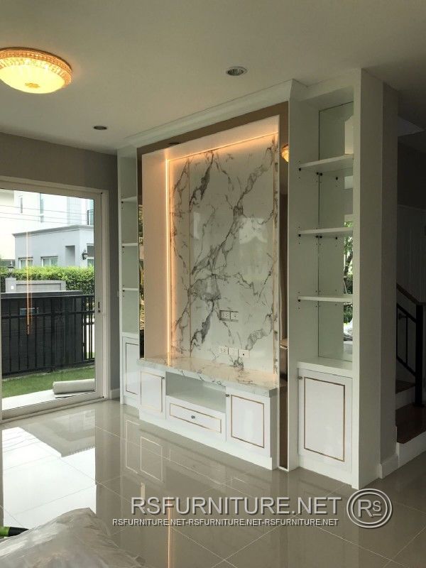 บ้านเดี่ยวแกรนดิโอ ตกแต่งภายใน บิ้วอิน ห้องนอน ห้องนั่งเล่น ห้องรับแขก ห้องอาหาร 29