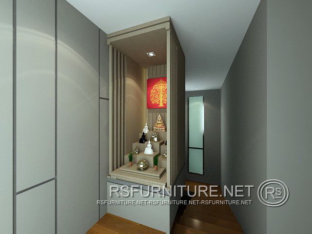 บ้านภูริปุรี (Baan Puri Puri) ตกแต่งภายใน บืวท์อิน ห้องนอน ห้องนั่งเล่น ห้องทำงาน ห้องดูหนัง ห้องพระ 14