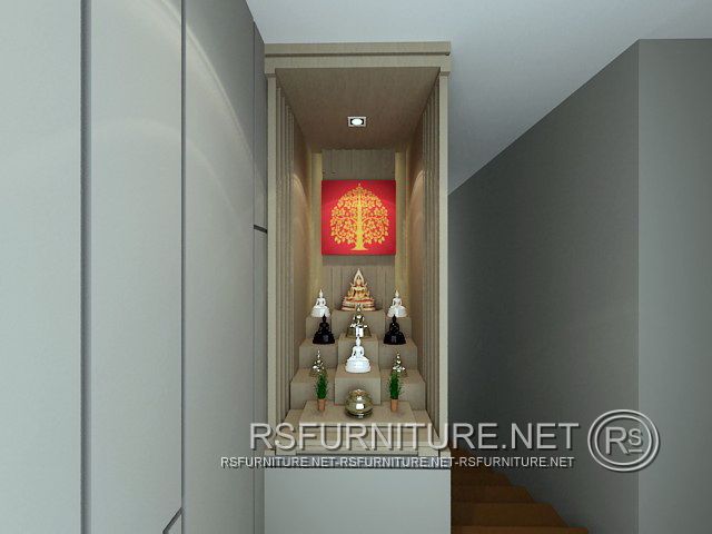 บ้านภูริปุรี (Baan Puri Puri) ตกแต่งภายใน บืวท์อิน ห้องนอน ห้องนั่งเล่น ห้องทำงาน ห้องดูหนัง ห้องพระ 17