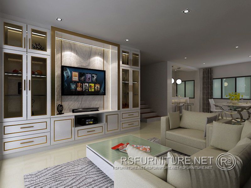 บ้านเดี่ยว เซนโทร บางใหญ่ (Centro Bangyai) ตกแต่งภายใน บิ้วอิน ห้องนอน ห้องนั่งเล่น ห้องทำงาน ห้องดูหนัง ห้องพระ 5