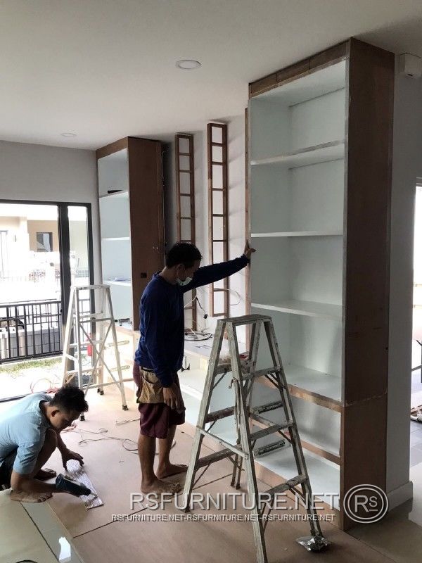 บ้านเดี่ยว เซนโทร ตกแต่งภายใน บิ้วอิน ห้องนอน ห้องนั่งเล่น ห้องรับแขก ตู้เสื้อผ้า โต๊ะเครื่องแป้ง ห้องพระ 30