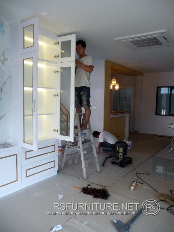 บ้านเดี่ยว เซนโทร ตกแต่งภายใน บิ้วอิน ห้องนอน ห้องนั่งเล่น ห้องรับแขก ตู้เสื้อผ้า โต๊ะเครื่องแป้ง ห้องพระ 32