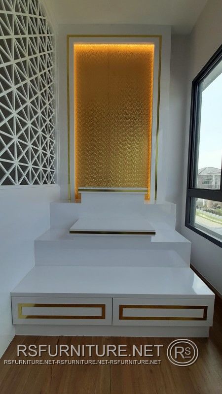 บ้านเดี่ยว เซนโทร ตกแต่งภายใน บิ้วอิน ห้องนอน ห้องนั่งเล่น ห้องรับแขก ตู้เสื้อผ้า โต๊ะเครื่องแป้ง ห้องพระ 44