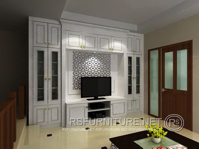 บ้านเดี่ยวลัดดารมย์ ตกแต่งภายใน บิวท์อิน ห้องนอน ห้องนั่งเล่น ห้องทำงาน ห้องดูหนัง 1