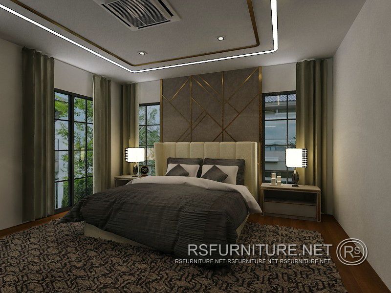 บ้านเดี่ยว เศรษฐสิริ ตกแต่งภายใน บิวท์อิน ห้องนอน ห้องรับแขก ห้องทำงาน ห้องดูหนัง ห้องพระ 11