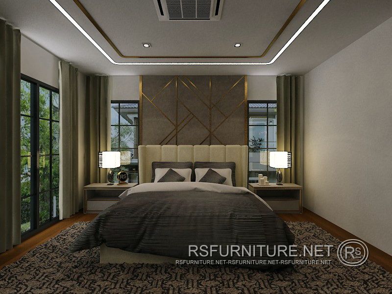 บ้านเดี่ยว เศรษฐสิริ ตกแต่งภายใน บิวท์อิน ห้องนอน ห้องรับแขก ห้องทำงาน ห้องดูหนัง ห้องพระ 10