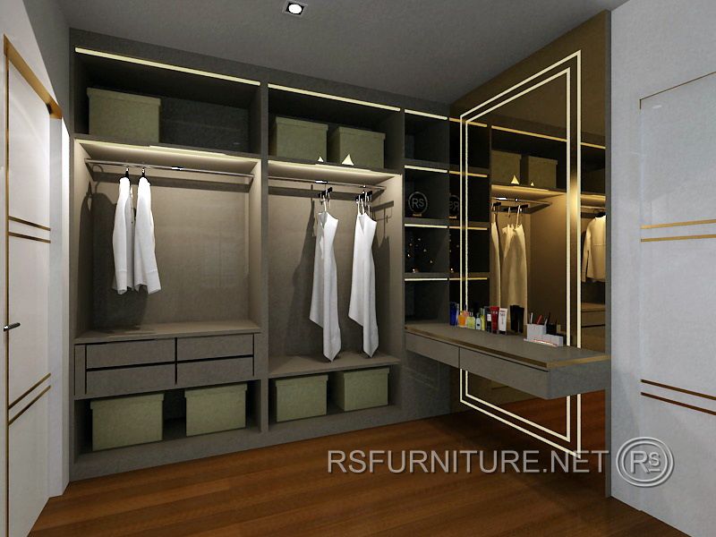 บ้านเดี่ยว เศรษฐสิริ ตกแต่งภายใน บิวท์อิน ห้องนอน ห้องรับแขก ห้องทำงาน ห้องดูหนัง ห้องพระ 13-2