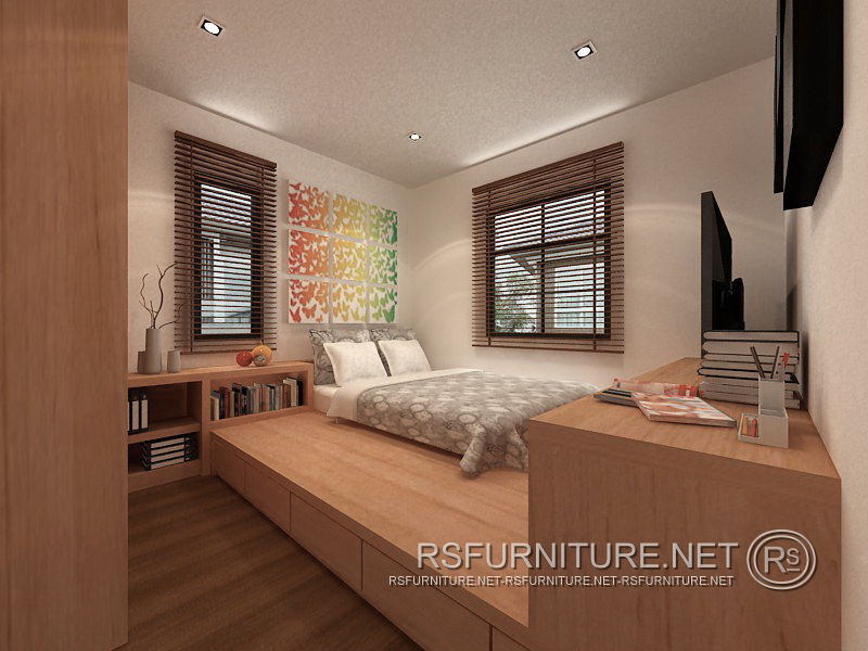 บ้านเดี่ยว เศรษฐสิริ ตกแต่งภายใน บิวท์อิน ห้องนอน ห้องรับแขก ห้องทำงาน ห้องดูหนัง ห้องพระ 17