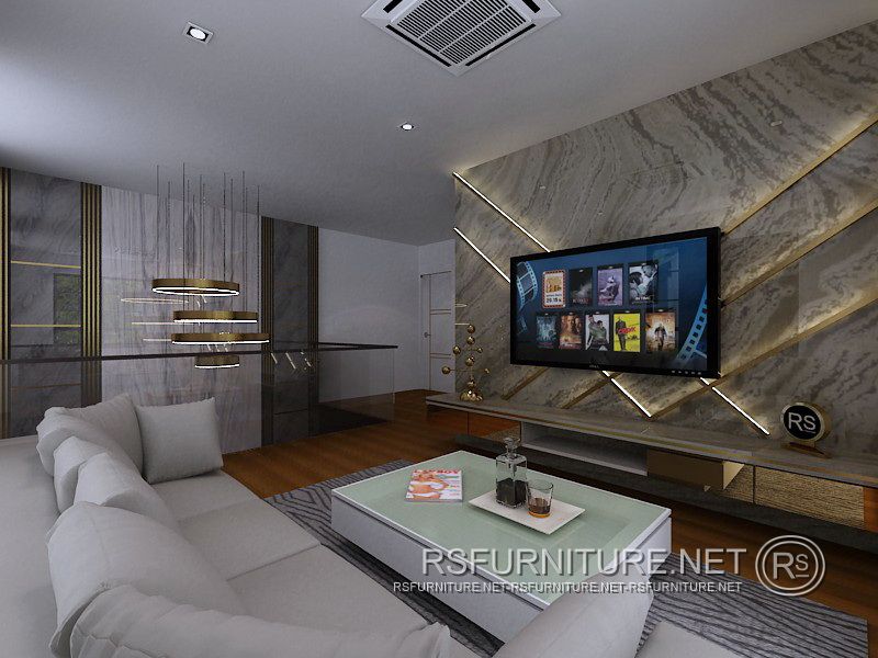 บ้านเดี่ยว เศรษฐสิริ ตกแต่งภายใน บิวท์อิน ห้องนอน ห้องรับแขก ห้องทำงาน ห้องดูหนัง ห้องพระ 9